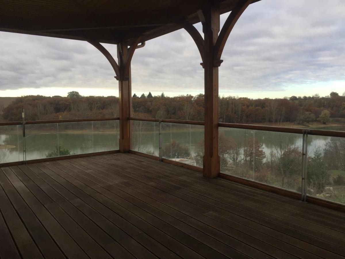 La Découverte, Jacuzzi, Sauna, et Terrasse avec vue sur lac à la campagne entre Toulouse et Auch Catonvielle Exterior foto
