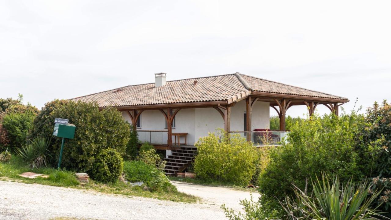 La Découverte, Jacuzzi, Sauna, et Terrasse avec vue sur lac à la campagne entre Toulouse et Auch Catonvielle Exterior foto