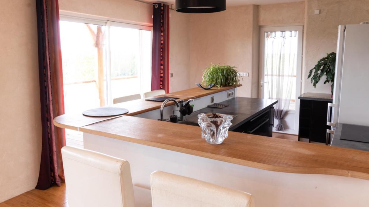 La Découverte, Jacuzzi, Sauna, et Terrasse avec vue sur lac à la campagne entre Toulouse et Auch Catonvielle Exterior foto